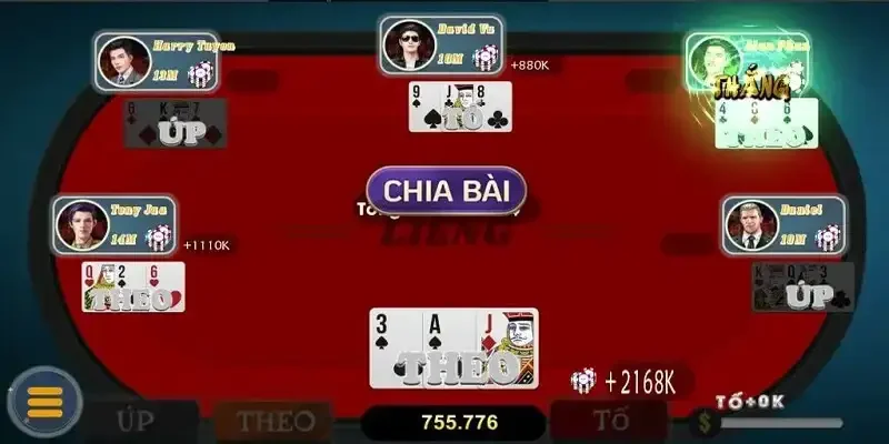 Luật chơi game bài Liêng cơ bản tại Hit Club