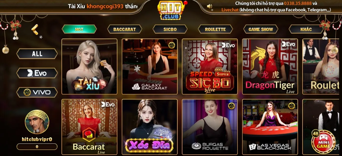 rồng hổ Hit Club